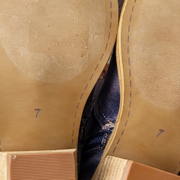 Corkys Denim Washed Blue Fed Up Ankle Western Horse Boot Shoe Blue Jean Women 7 - Picture 11 of 13